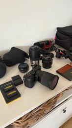 Sony a6300 met 3 extra lenzen, gimbal en accessoires, Audio, Tv en Foto, Fotocamera's Digitaal, Ophalen of Verzenden, Zo goed als nieuw