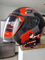 Casque moto jet met bleutooth, Motoren, Kleding | Motorhelmen, Nieuw met kaartje, Overige merken, Jethelm