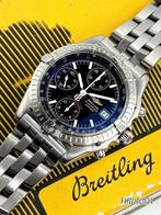 Breitling Chronomat A13350 Blackbird. Met Breitling etui., Staal, Gebruikt, Staal, Breitling