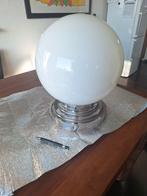 Plafond lamp gispen 50e jaren 33cm, Ophalen of Verzenden, Gebruikt, Glas, Gispen