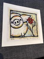 Hans Innemee Hello Morning 2009, Antiek en Kunst, Kunst | Litho's en Zeefdrukken, Ophalen of Verzenden