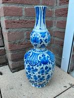 Delft blauwe vaas porceleyne fles, Antiek en Kunst, Ophalen of Verzenden