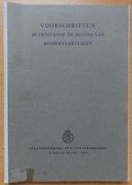 Voorschriften betreffende de meting van binnevaartuigen, Boeken, Verzenden, Minister van Waterstaat, 20e eeuw of later, Gelezen