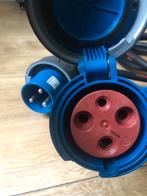 Mennekes 63A stekker set met 4m kabel, Ophalen of Verzenden, Zo goed als nieuw