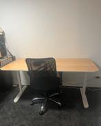 Handmatig verstelbaar bureau, Huis en Inrichting, Bureaus, Ophalen of Verzenden, Elektrisch, Zo goed als nieuw, Stabureau