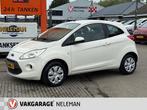 Ford Ka 1.2 51KW 2009 Comfort airco rijklaarprijs bovag-gara, Stof, Gebruikt, 4 cilinders, 4 stoelen