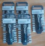 Ratelset HBM 1/4 inch NIEUW, nog 3 setjes.., Ophalen, Nieuw