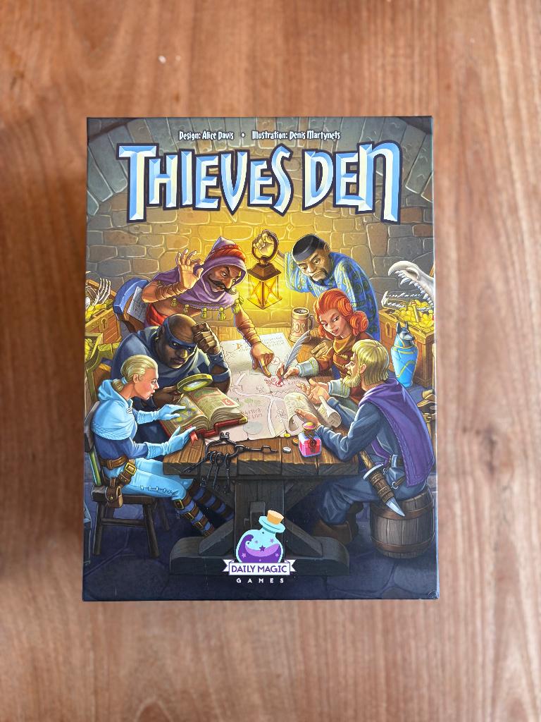 Thieves Den Bordspel, Vijf spelers of meer, Ophalen of Verzenden, Zo goed als nieuw, Daily magic