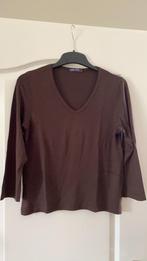 Top shirt bruin van Melly & Co maat L, Bruin, Melly & Co, Zo goed als nieuw, Lange mouw