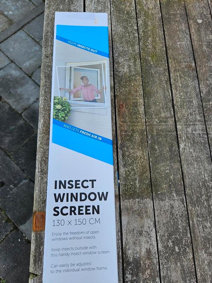 Nieuw Insectenraam - Houd Insecten Buiten!, Doe-het-zelf en Verbouw, Deuren en Horren, Nieuw, Overige typen, 200 tot 215 cm, 100 tot 120 cm