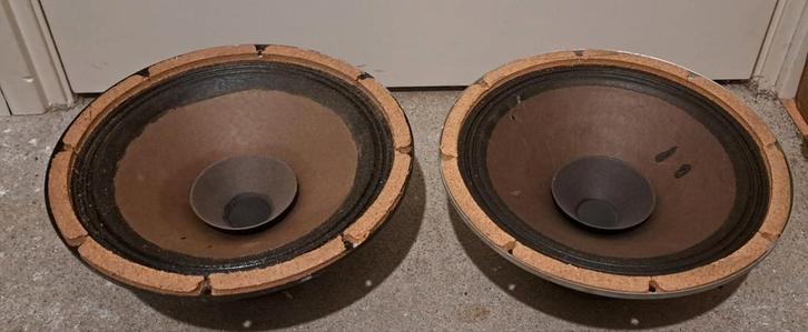 Philips ad12100/m4 vintage 12 inch speaker, Audio, Tv en Foto, Luidsprekers, Front, Rear of Stereo speakers, Minder dan 60 watt