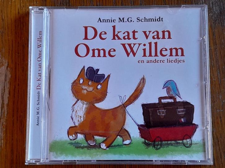 Annie M.G. Schmidt's De kat van om willen cd zgan, Cd's en Dvd's, Cd's | Kinderen en Jeugd, Zo goed als nieuw, Ophalen of Verzenden