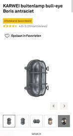 KARWEI buitenlamp bull-eye Boris antraciet, Ophalen, Minder dan 50 watt, Wandlamp, Aluminium
