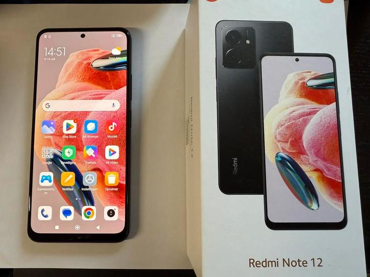 Xiaomi Redmi Note 12, Telecommunicatie, Mobiele telefoons | Hoesjes en Frontjes | Overige merken, Zo goed als nieuw, Ophalen of Verzenden