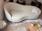 Taupe 3-zits bank, 75 tot 100 cm, Ophalen of Verzenden, Zo goed als nieuw, Stof