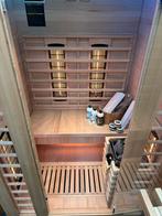 COMBI SAUNA INFRAROOD MET OPGIETKACHEL GRATIS BEZORGD!, Sport en Fitness, ., Fins of Traditioneel, Ophalen of Verzenden, .
