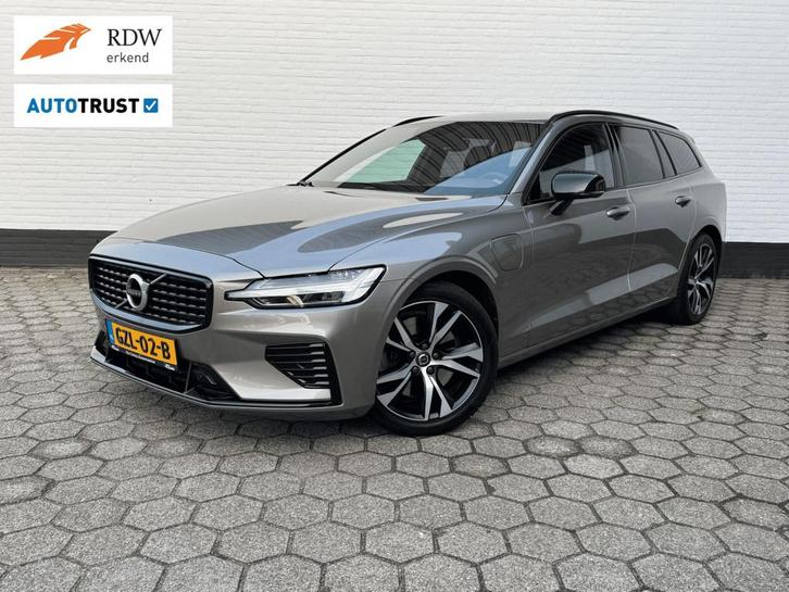 Volvo V60 T8 RECHARGE AWD R-Design l H+K l TOPSTAAT!, Auto's, Volvo, Bedrijf, Te koop, V60, 4x4, ABS, Achteruitrijcamera, Airbags