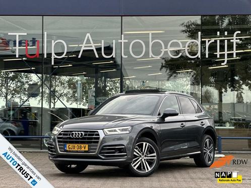 Audi Q5 45 2.0 TFSI quattro S-Line Aut 2019 1e eig Pano, Auto's, Audi, Bedrijf, Te koop, Q5, 4x4, ABS, Achteruitrijcamera, Airbags