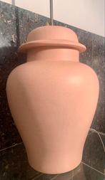 Pink Ginger Jar - tafellamp - Kostka - Frankrijk - Large, Huis en Inrichting, Lampen | Tafellampen, Overige materialen, Ophalen of Verzenden
