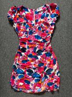 Bershka Zomerjurk Bloemenprint Maat S, Ophalen of Verzenden, Zo goed als nieuw, Roze, Maat 36 (S)