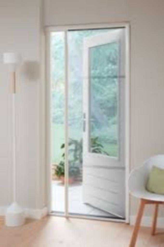 PLISSE HORDEUR 96 X 251 254 HOR DEUR DEURHOR BRUYNZEEL S900, Doe-het-zelf en Verbouw, Deuren en Horren, Nieuw, Hordeur, 200 tot 215 cm