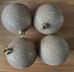 Gouden kerstballen, Ophalen of Verzenden, Zo goed als nieuw