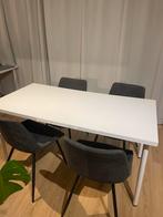 IKEA tafel wit, Huis en Inrichting, Tafels | Eettafels, Ophalen, Gebruikt, 100 tot 150 cm, 50 tot 100 cm