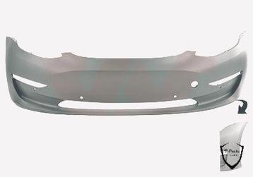 tesla model 3 voorbumper bumper 1519965S0A beschikbaar voor biedingen