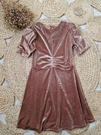 Oudroze Zara glitter jurk maat 122/128 (leuk voor kerst), Kinderen en Baby's, Kinderkleding | Maat 122, Meisje, Ophalen of Verzenden