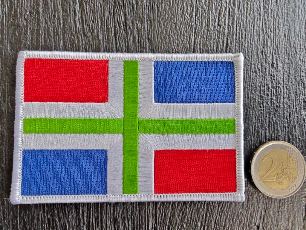 Embleem vlag Groningen, Diversen, Vlaggen en Wimpels, Ophalen of Verzenden