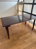 Donkerbruine houten eettafel - Perfecte staat!, Ophalen, 50 tot 100 cm, Zo goed als nieuw, 150 tot 200 cm