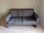 Bank bankstel tweezits grijs, Ophalen, 150 tot 200 cm, Tweepersoons, 75 tot 100 cm