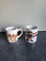 2 stuks disney tasmanian mokken, Ophalen of Verzenden, Gebruikt, Servies