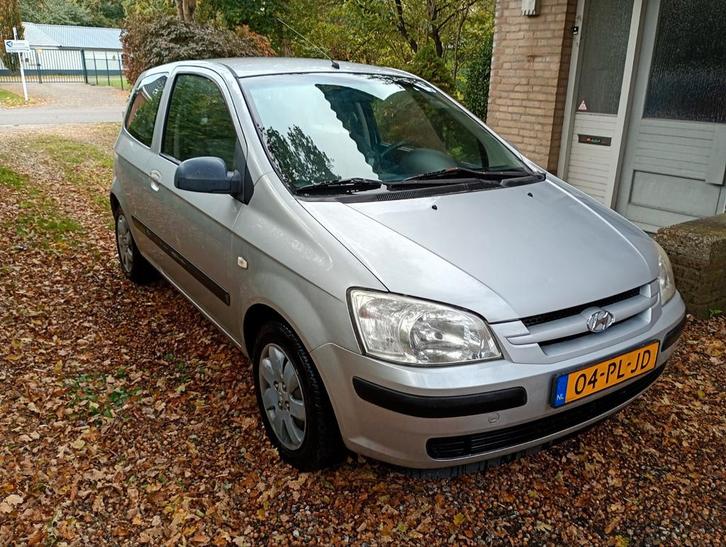 Hyundai Getz 1.3 3DRS 2004 Grijs, Auto's, Hyundai, Particulier, Getz, ABS, Airbags, Airconditioning, Centrale vergrendeling, Elektrische ramen