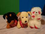 3 leuke dieren knuffels, Ophalen of Verzenden, Zo goed als nieuw, Overige typen
