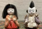 Vintage Japanse  Popjes - Set van 2 Kimekoni Popjes., Verzenden, Gebruikt, Pop