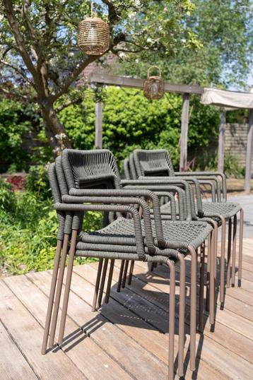 NIEUW 6x Cailin Kave Home tuinstoelen - groen beschikbaar voor biedingen