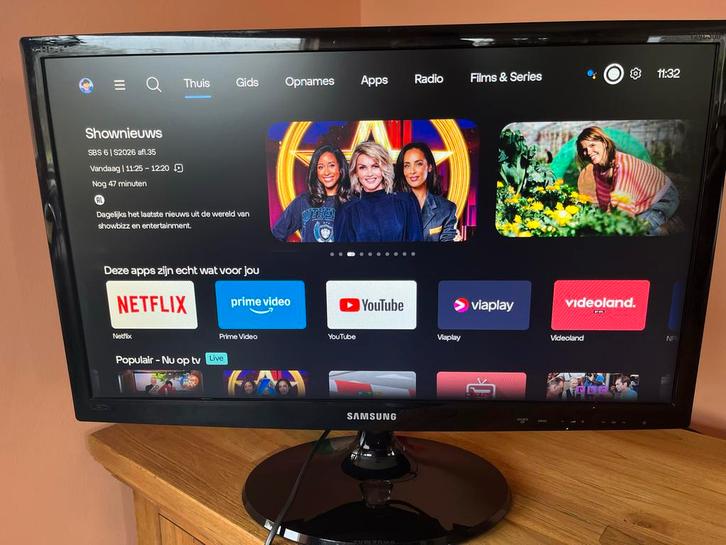 Samsung 24 inch LED TV - Perfect voor kleine ruimtes!, Audio, Tv en Foto, Televisies, Gebruikt, LED, 40 tot 60 cm, Full HD (1080p)