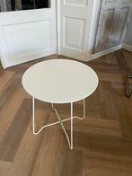 Bijzettafel 45 cm rond hout, Huis en Inrichting, Tafels | Bijzettafels, Minder dan 55 cm, Gebruikt, Rond, Hout
