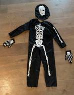 Verkleedpak skelet maat 128, Kinderen en Baby's, Carnavalskleding en Verkleedspullen, Ophalen of Verzenden, Zo goed als nieuw