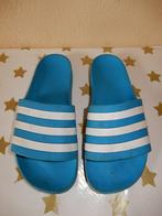 Adidas Adilette slippers mt 43 (valt als 41 / 42) blauw, Slippers, Gedragen, Verzenden, Blauw