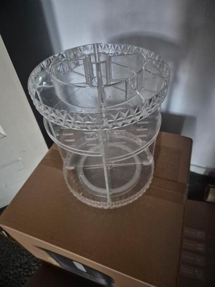 Sieraden Carrousel - Draaiende Organizer, Huis en Inrichting, Keuken | Keukenbenodigdheden, Zo goed als nieuw, Ophalen of Verzenden