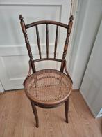 Thonet stoel met rotan zitting, Antiek en Kunst, Antiek | Meubels | Stoelen en Banken, Ophalen