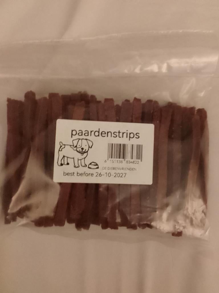 Paardenstrips hondensnacks, Ophalen of Verzenden, Hond