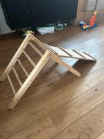 Klimrek met glijbaan, Kinderen en Baby's, Speelgoed | Houten speelgoed, Ophalen, Gebruikt, Overige typen