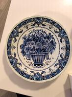 Delfts blauw bord Boch - 40 cm, Antiek en Kunst, Antiek | Wandborden en Tegels, Ophalen of Verzenden