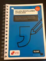 APA-Richtlijnen Uitgelegd (APA7), Ophalen of Verzenden, Zo goed als nieuw, HBO