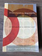 Boek HBO / WO : Understanding Arguments (nieuw!), Boeken, Nieuw, Robert J. Fogelin en Walter Sinnott-Armstrong, Beta, HBO