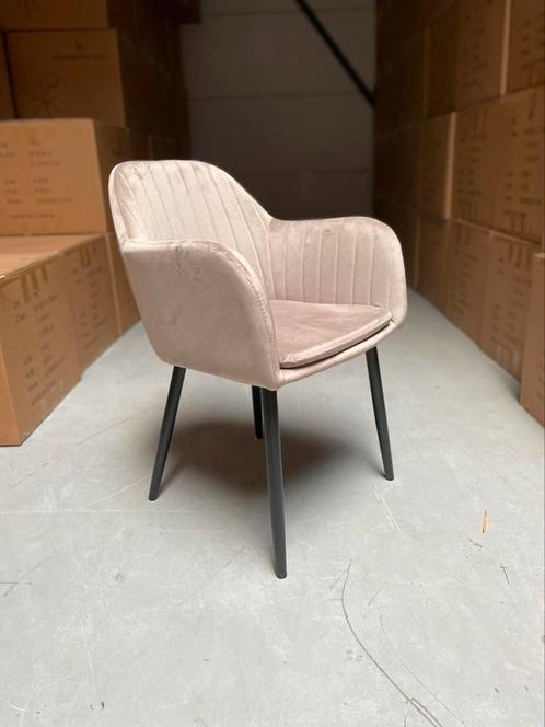 Mooie nieuwe velvet eetkamerstoel Isa, nergens goedkoper!, Huis en Inrichting, Stoelen, Nieuw, Stof, Overige kleuren, Ophalen of Verzenden