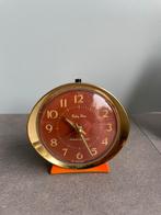 Vintage Baby Ben westclox / oranje goud, Ophalen of Verzenden, Zo goed als nieuw